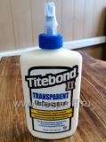 Клей -  Titebond ll Transparent влагостойкий прозрачный  (237 мл)