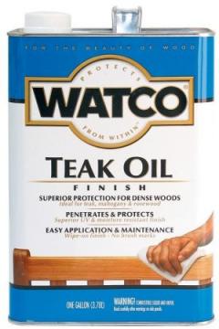 Масло тиковое защитное WATCO Teak Oil Finish.946 мл.