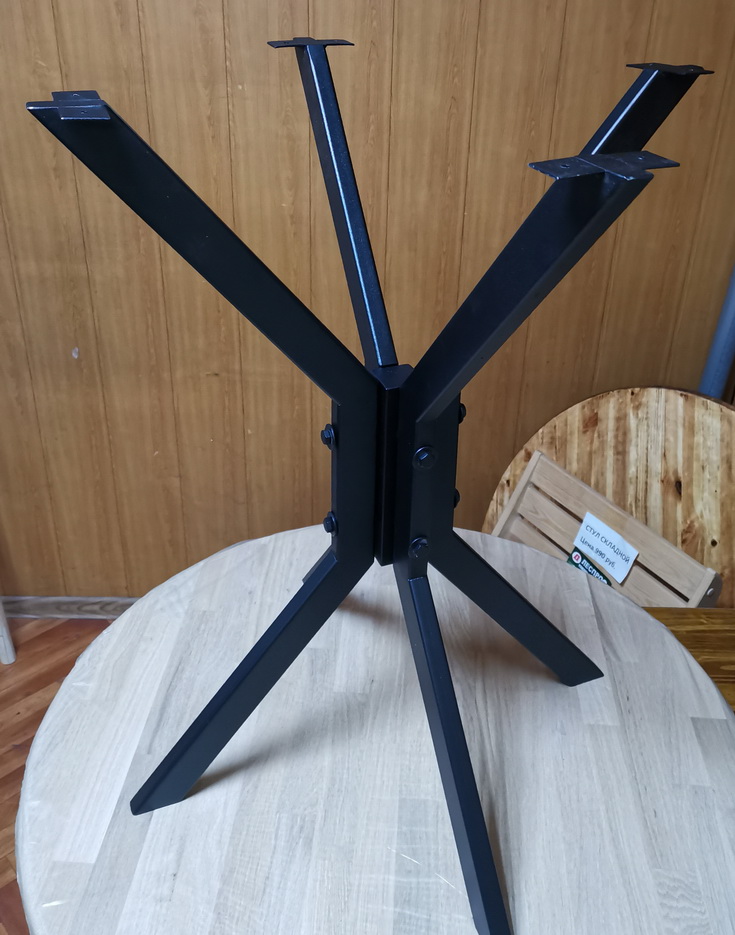 Ножки для стола металлические H-72см — ЛесПроф-Дерево